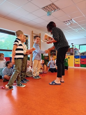 Rozloučení s předškoláky - ZŠ a MŠ Šindlovy Dvory