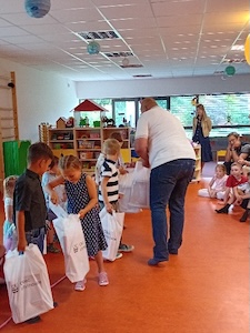 Rozloučení s předškoláky - ZŠ a MŠ Šindlovy Dvory