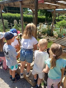 Školkový výlet do říše divů v Roseči - ZŠ a MŠ Šindlovy Dvory