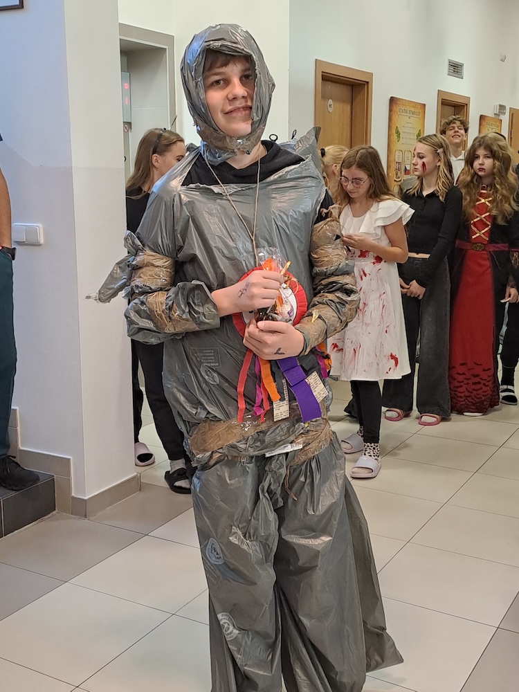 Halloween ve škole - ZŠ a MŠ Šindlovy Dvory