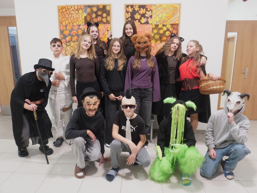 Halloween ve škole - ZŠ a MŠ Šindlovy Dvory